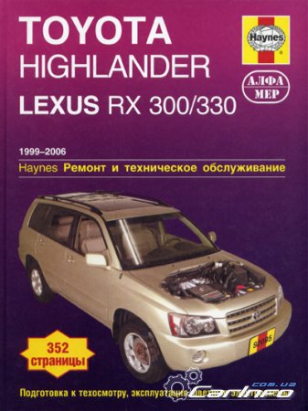  HIGHLANDER / LEXUS RX 300 / RX 330 1999-2006