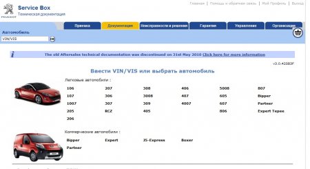 Peugeot Service Box Documentation Backup 05/2010 + Sedre Peugeot Service Box Documentation Backup 05/2010 + Sedre