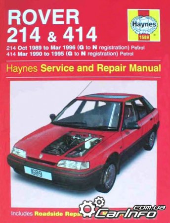 Rover 214&414 1989-1996 Haynes Service and Repair Manual