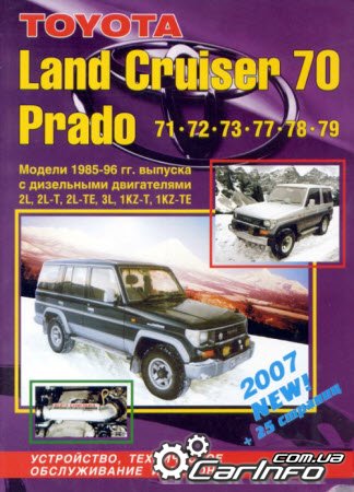  LAND CRUISER 70 PRADO 1985-1996 