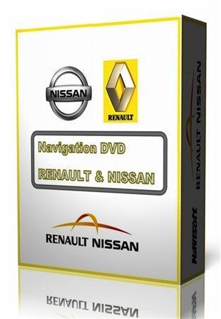 Navigation DVD  RENAULT/NISSAN v.30 _Europe Map_ (2010-2011)