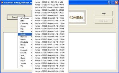 TachoSoft Airbag Resetter v6.4 TachoSoft Airbag Resetter v6.4