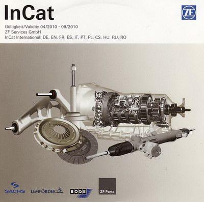 ZF Trading InCat International Catalog 04.2010-09.2010 ZF Trading InCat International Catalog 04.2010-09.2010