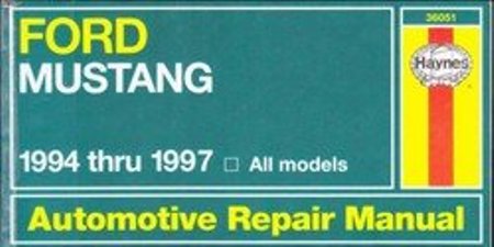  Mustang. Haynes Automotive Repair Manual