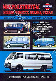 Микроавтобусы Nissan Vanette, Urvan, Serena