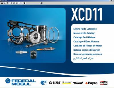XCD11.1.01 Моторная группа компании Federal-Mogul (AE, Payen, Glyco, Nural, Goetze, Champion) XCD11.1.01 Моторная группа компании Federal-Mogul (AE, Payen, Glyco, Nural, Goetze, Champion)