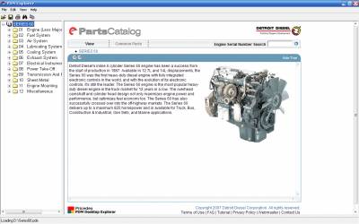 Detroit Diesel Parts Catalog