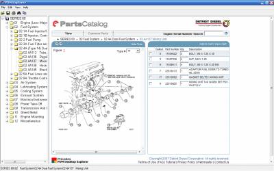 Detroit Diesel Parts Catalog