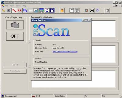ProScan 5.9  ELM327