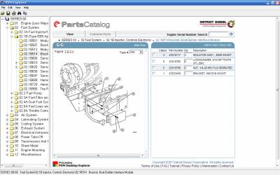 Detroit Diesel Parts Catalog